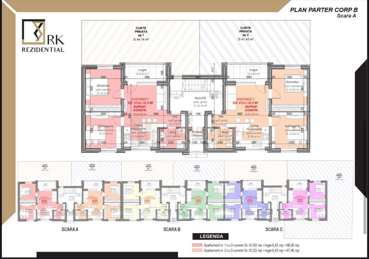 COMISION 0% !!! Apartamente 2 si 3 camere, zona Branduselor-5