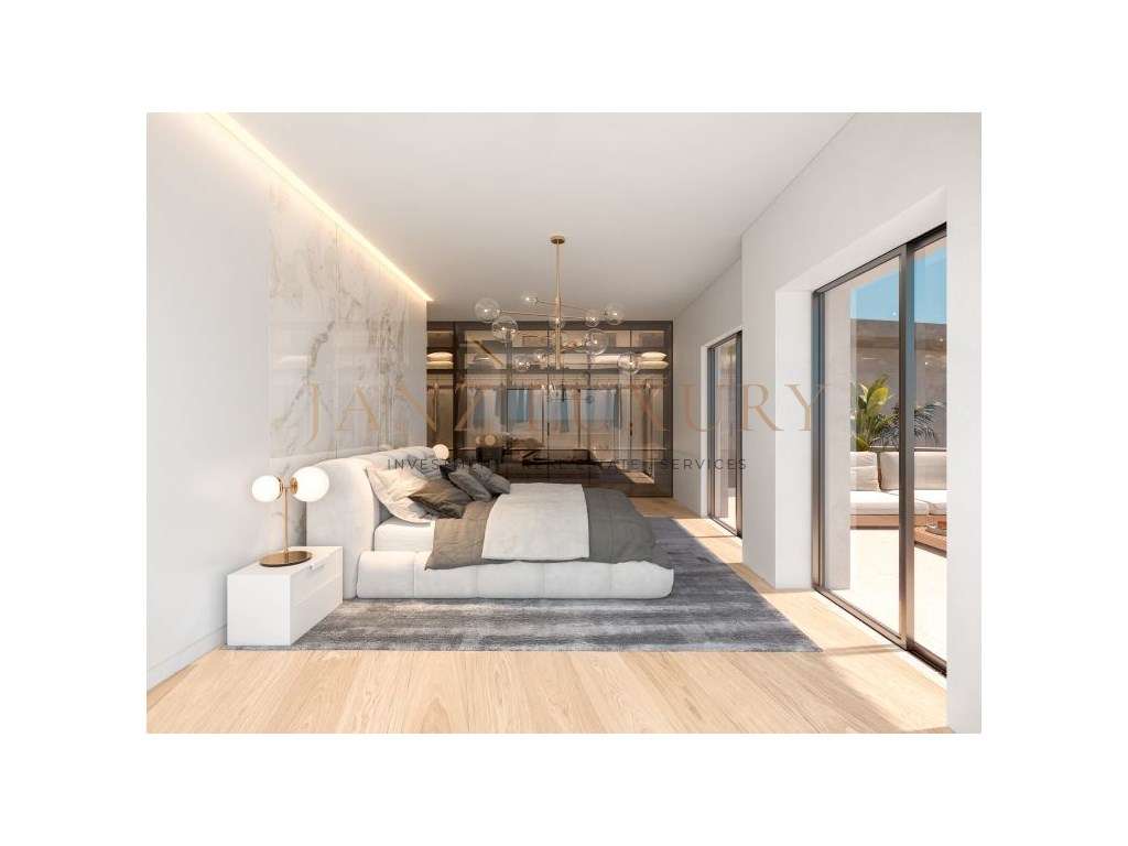 Penthouse T4 com Piscina Privativa, Ginásio, Espaço Gourmet e Vista...-1