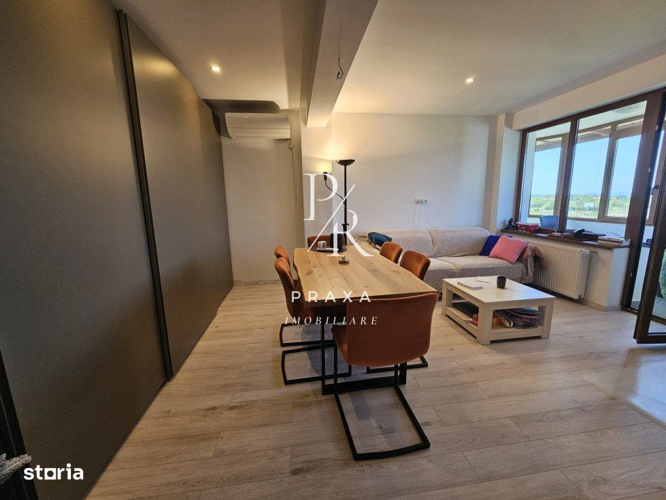 Apartament modern, 2 camere, 62 mp utili, terasa 11 mp, etaj 2, parcar