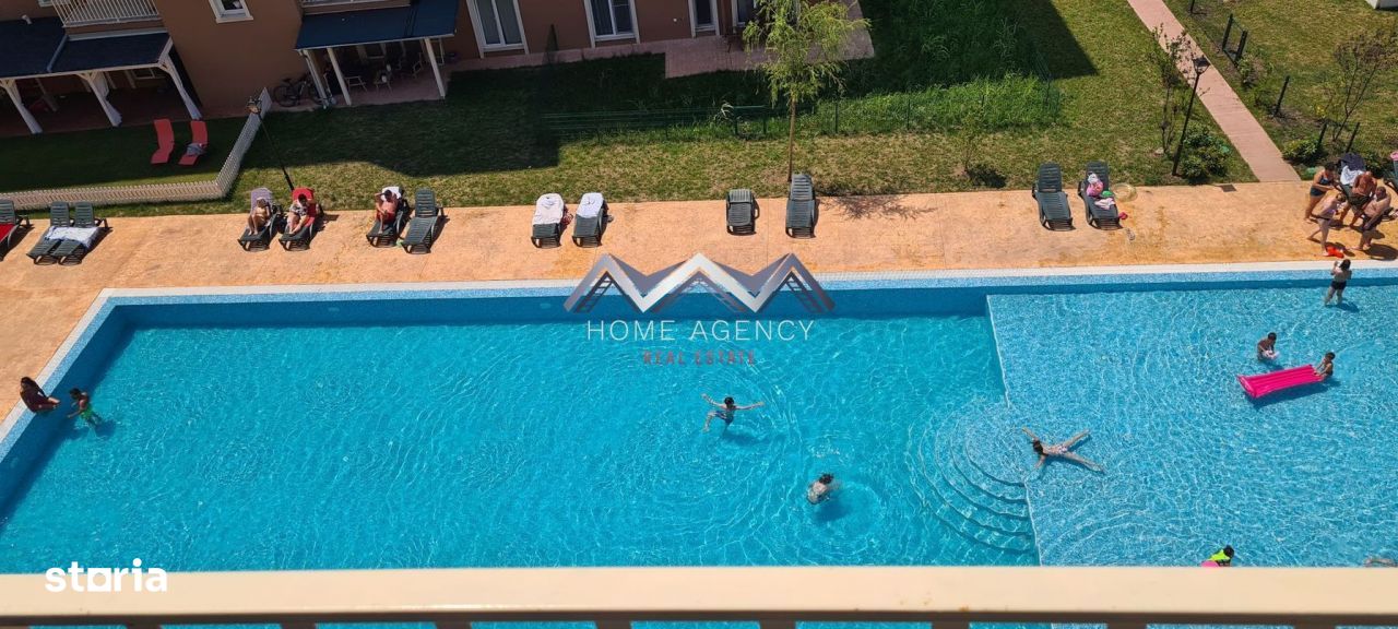 Apartament 2 camere Cosmopolis - ideal investiție - vedere la piscină