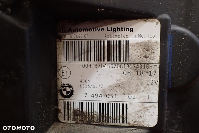Lampa przód przednia lewa BMW X3 G01 17- FULL LED - 5