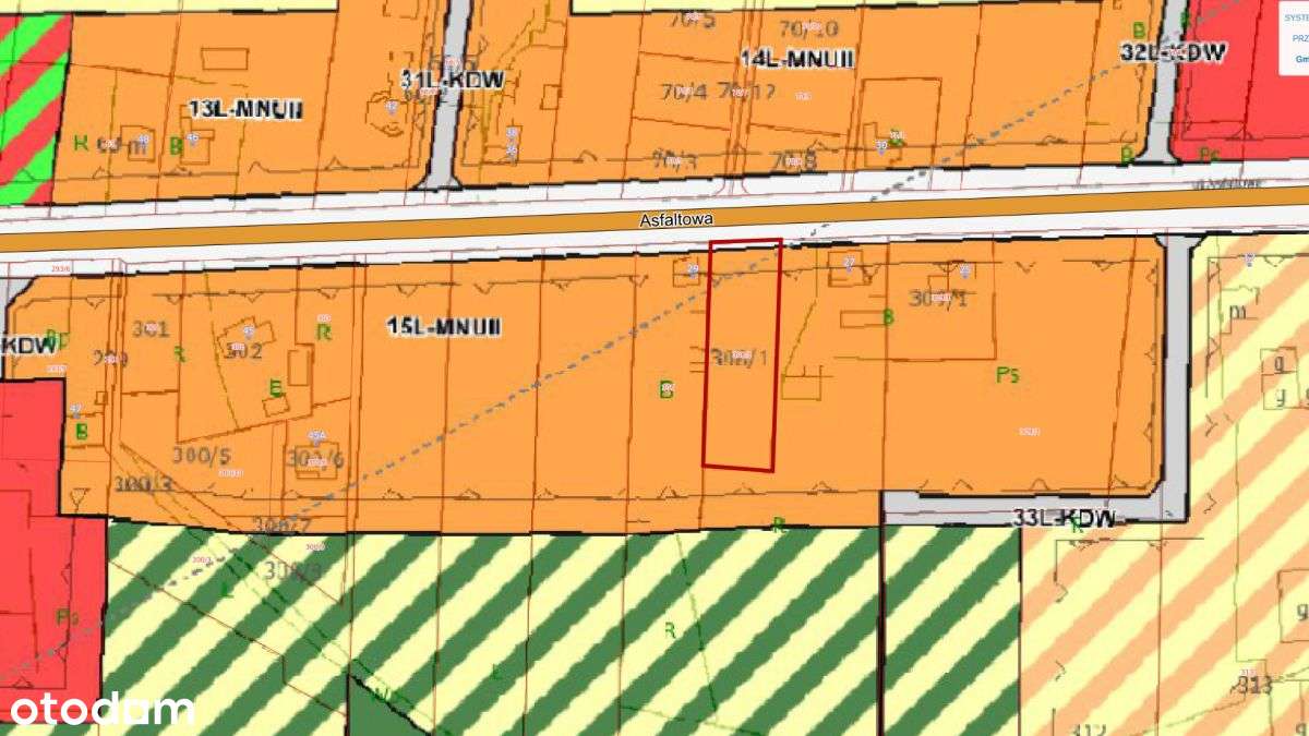 Działka budowlana woźniki-Dyrdy 1879m2 - Pełny obrazek: 4/18