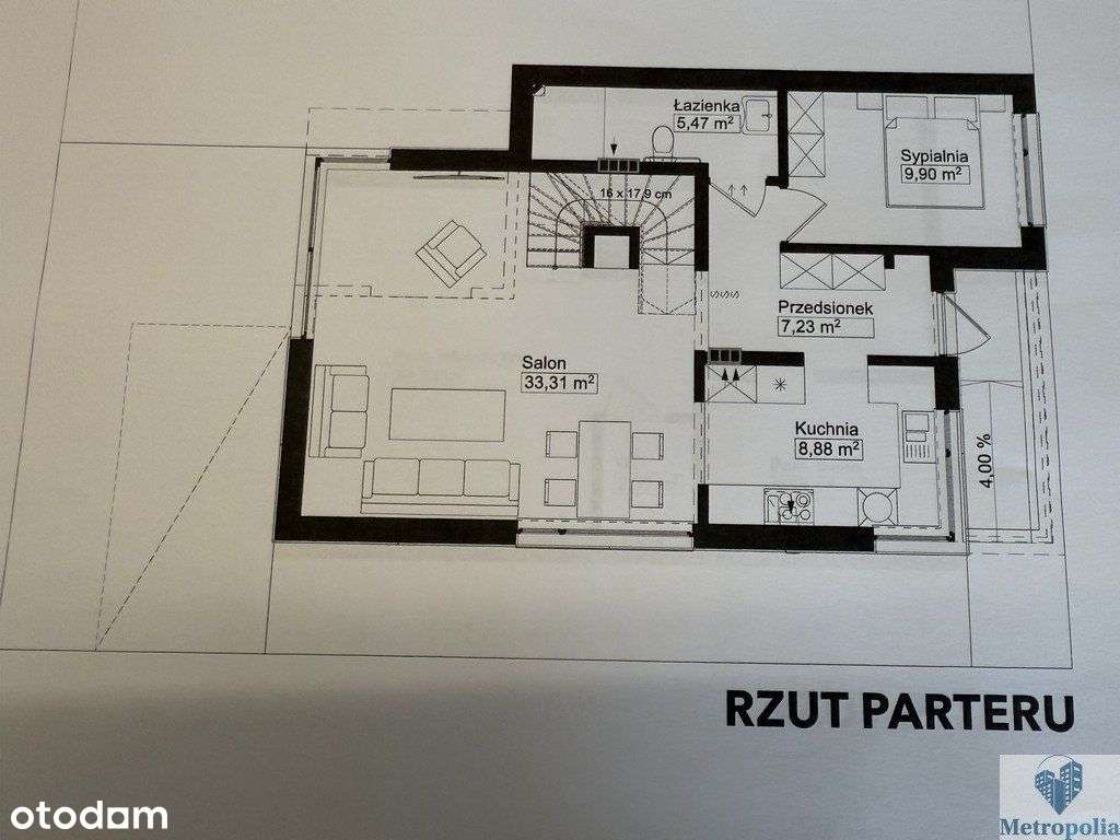 Nowy Wolnostpjący Dom Saska Kępa-6