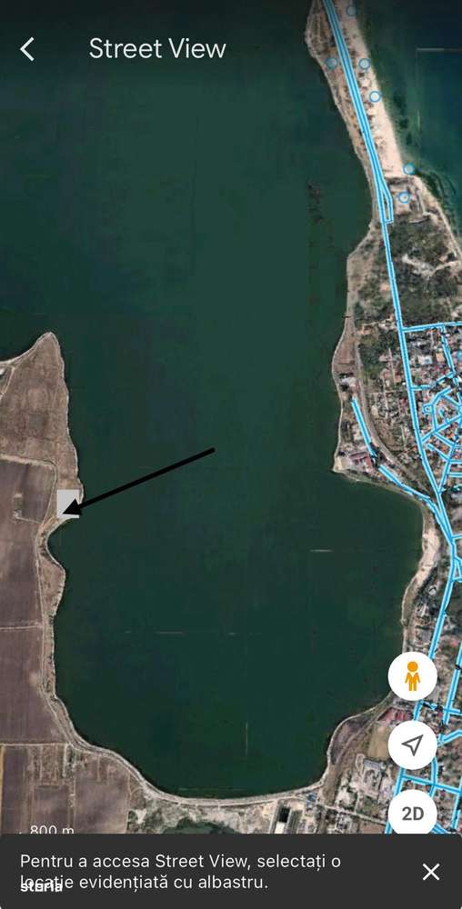 Tuzla prima linie  1000 m2 intravilan pe malul lacului Techirghiol-2