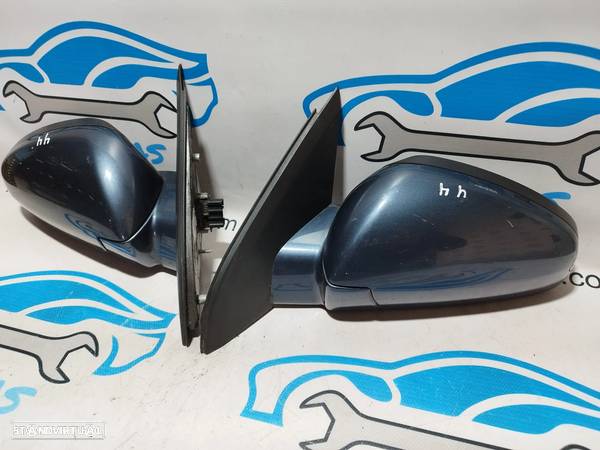 ESPELHO RETROVISOR ESQUERDO DIREITO OPEL VECTRA C GM24436145 24436145 GM24436147 24436147 OPEL SIGNUM ELETRICO AQUECIDO ESPELHOS RETROVISORES - 2