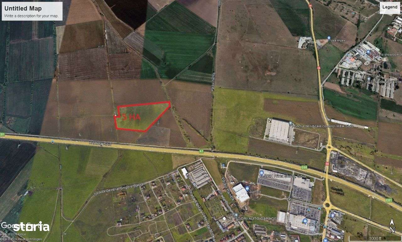 Vand teren agricol langa autostrada, zona Veterani-Hornbach ! - Imagine principală: 2/4