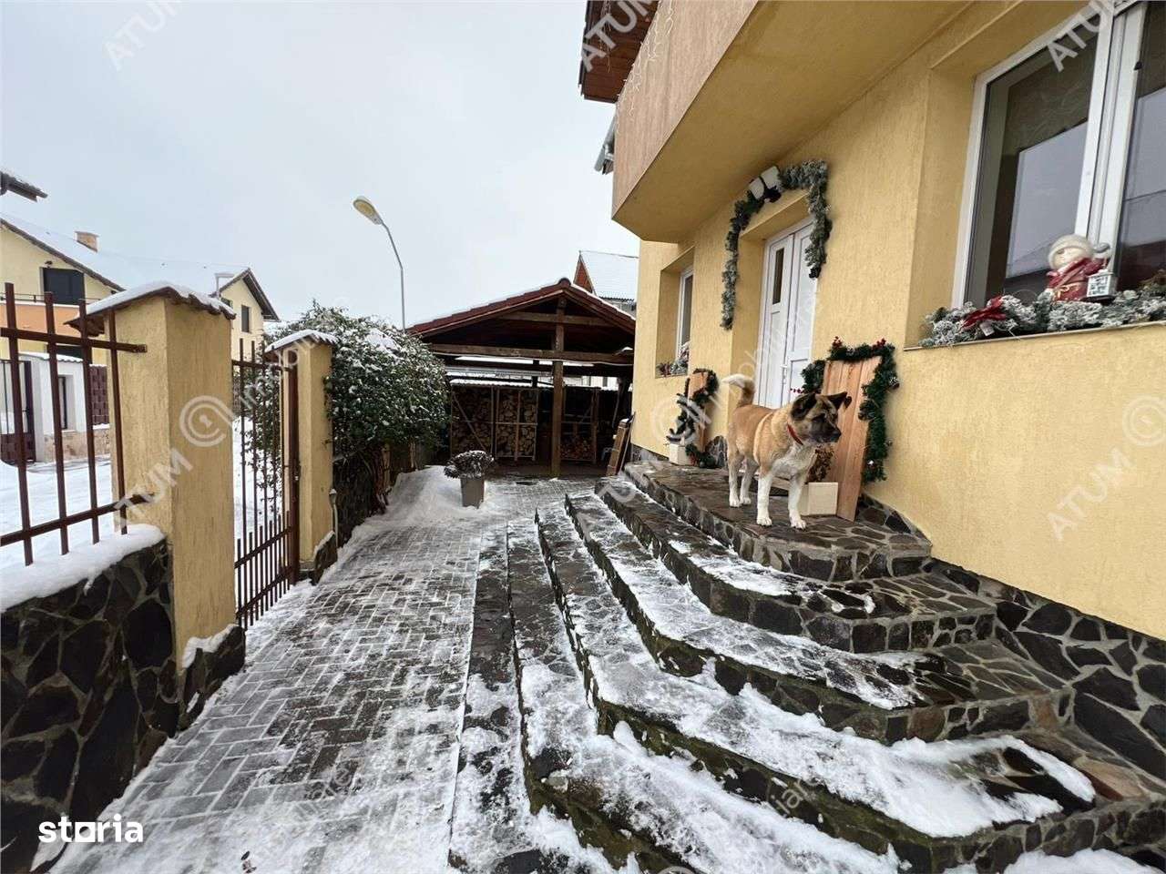 Casa individuala 5 camere 2 bai 290 mp teren zona Ion Ratiu Selimbar-13