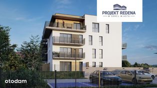 3 pokojowy apartament z ogródkiem- Projekt Redena