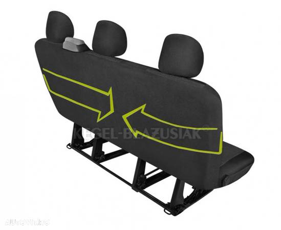 Huse scaun auto bancheta 3 locuri Ares DV3 pentru Citroen Jumpy Jumper, Fiat Ducato, Scudo, Ford Transit, Iveco Daily, Opel Movano, Peugeot Boxer, Renault Trafic - 2