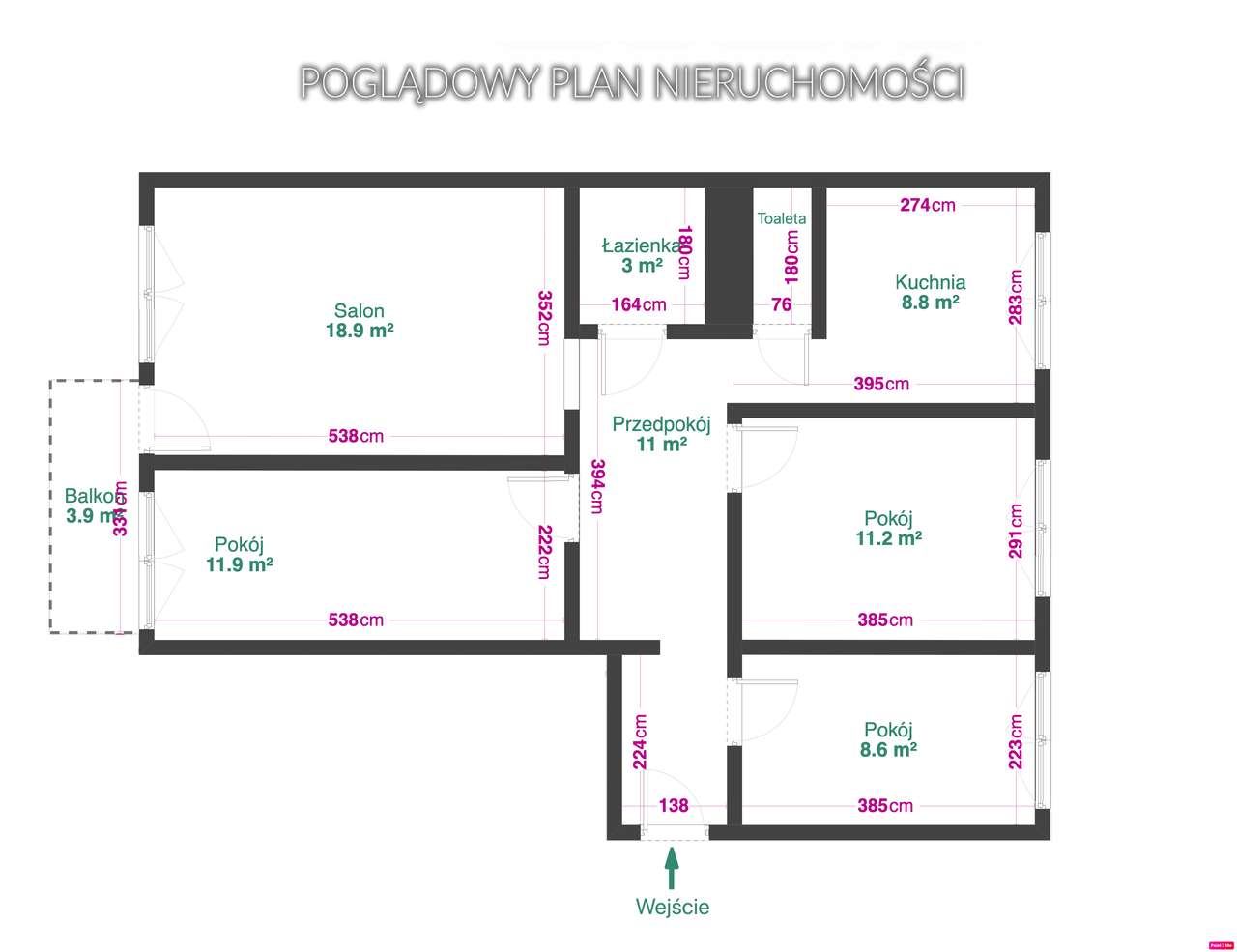 Na sprzedaż przestronne 4 pokoje z balkonem| Radzionków Centrum.-9