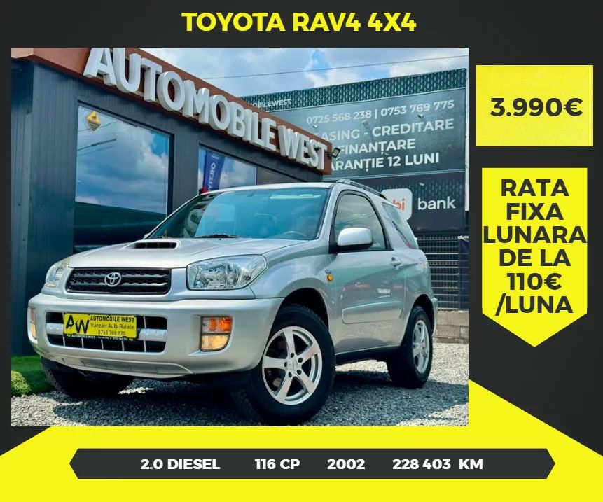 Toyota Rav4 II [2000 - 2006] D-4D 4x4 Edition 2002