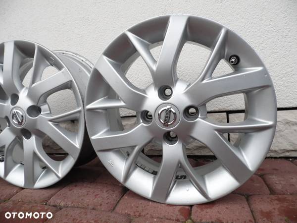 Felgi 15'' 4x100 Nissan Micra Note Czujniki TPMS - 1