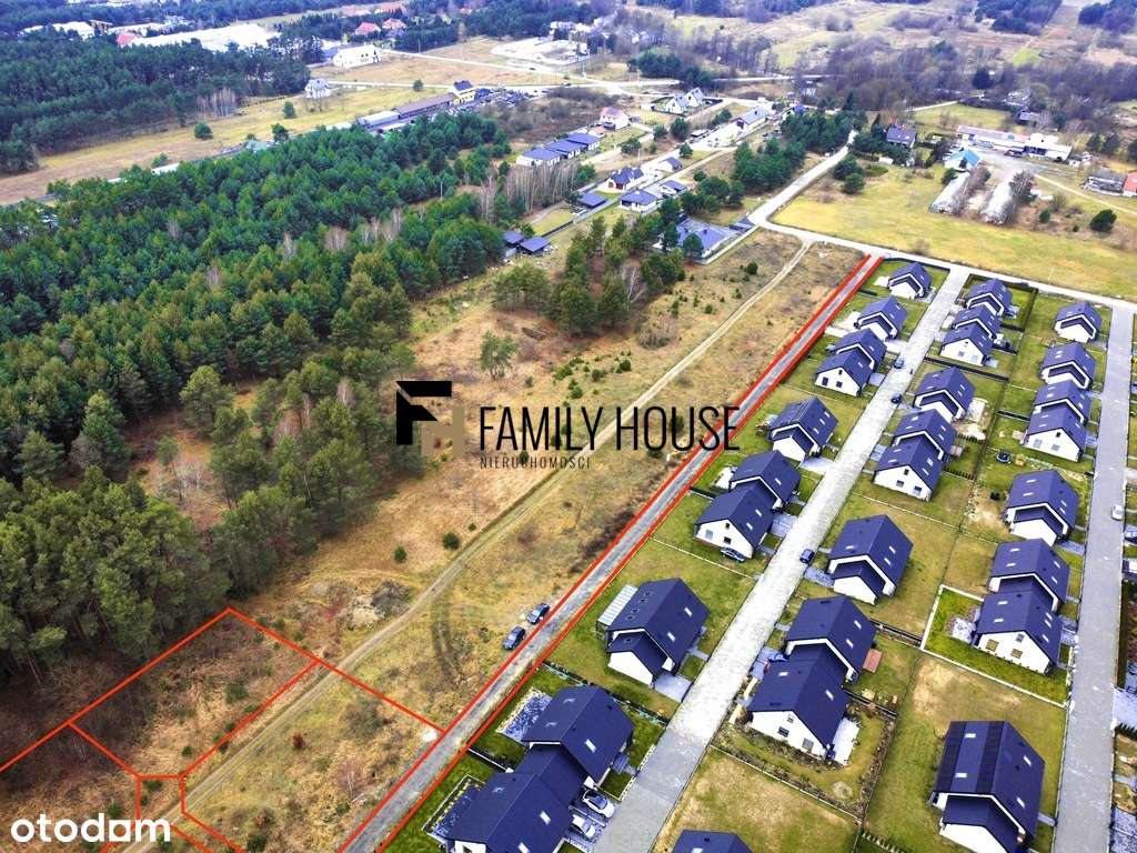 Suków-Papiernia. Teren inwestycyjny 6672 m2. - Pełny obrazek: 4/11