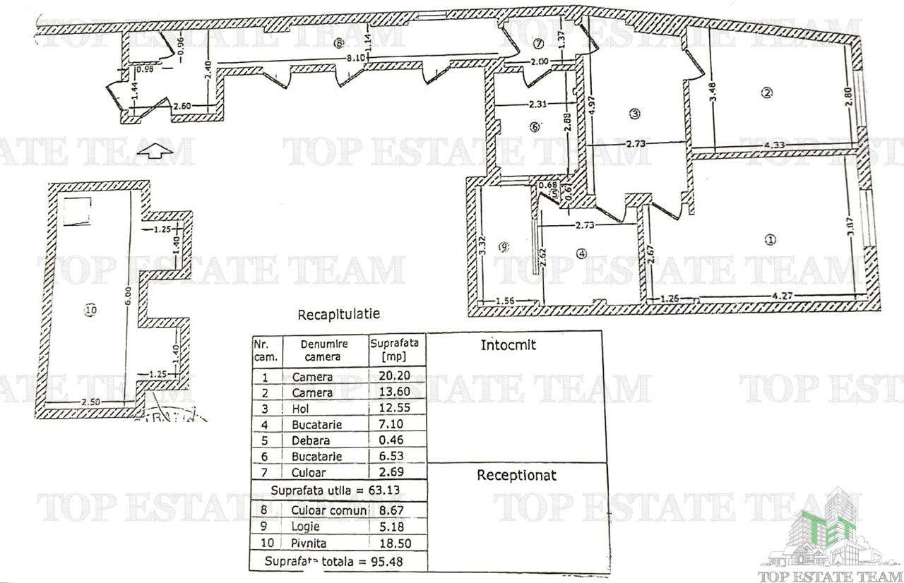 Apartament 3 camere de vanzare in zona Dacia - Imagine principală: 1/17