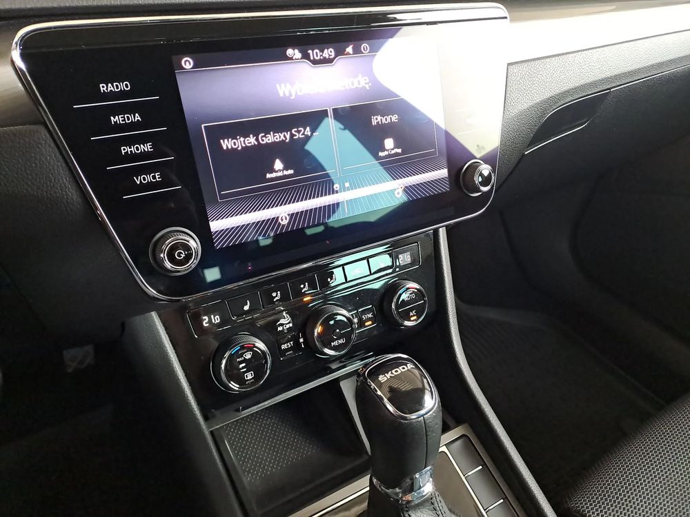 SKODA SUPERB 2,0TDI 150KM DSG Virtual Klimatyzacja Elektryczne Fotele Salon PL ASO