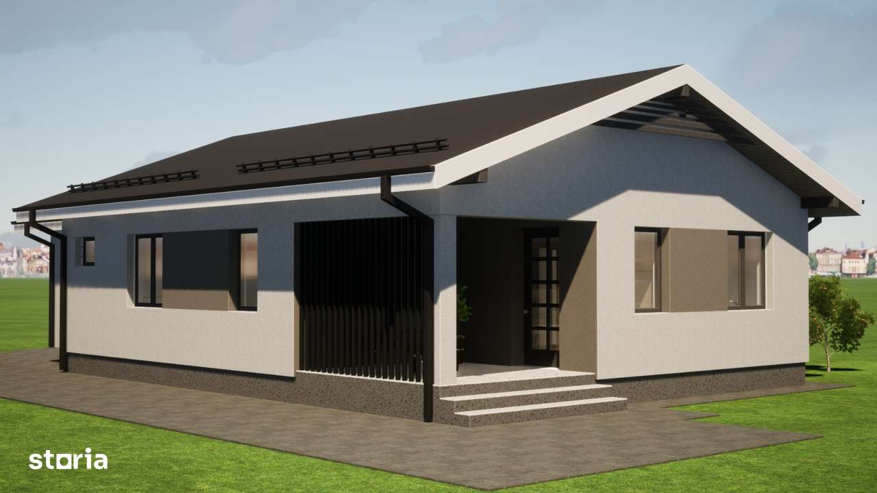 Vanzare casa noua in constructie cu autorizatie Stupini Brasov-0