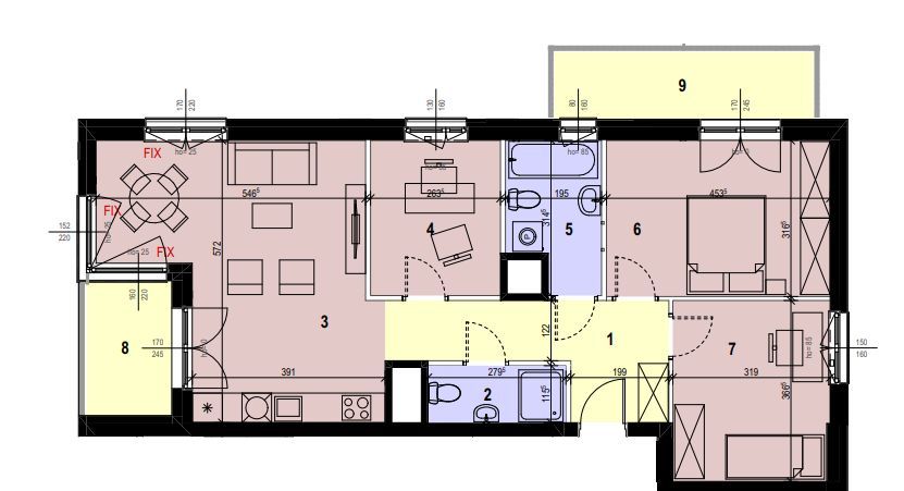 Mieszkanie 4 pokoje gotowe w 2023