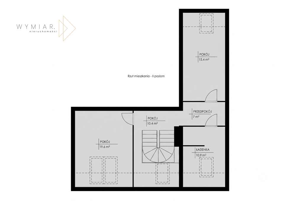 Mieszkanie w pięknym stylu | dwupoziomowe | balkon-18
