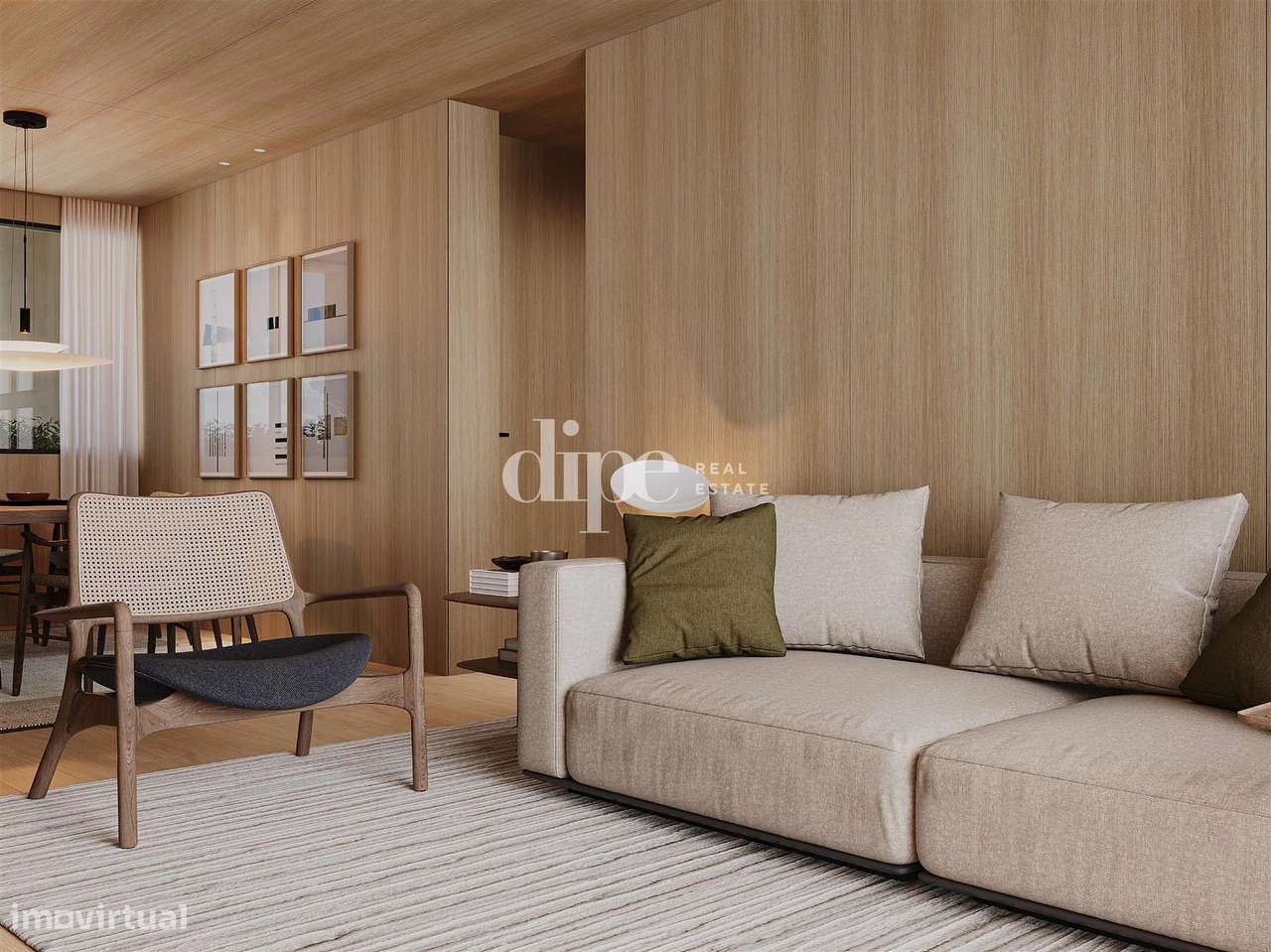 Apartamento T2 novo inserido no condomínio privado em Guimarães-2