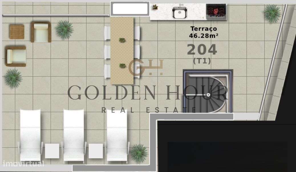 T1 Duplex no centro de Gaia junto ao Jardim do Morro e Serra do Pilar - Grande imagem: 5/31