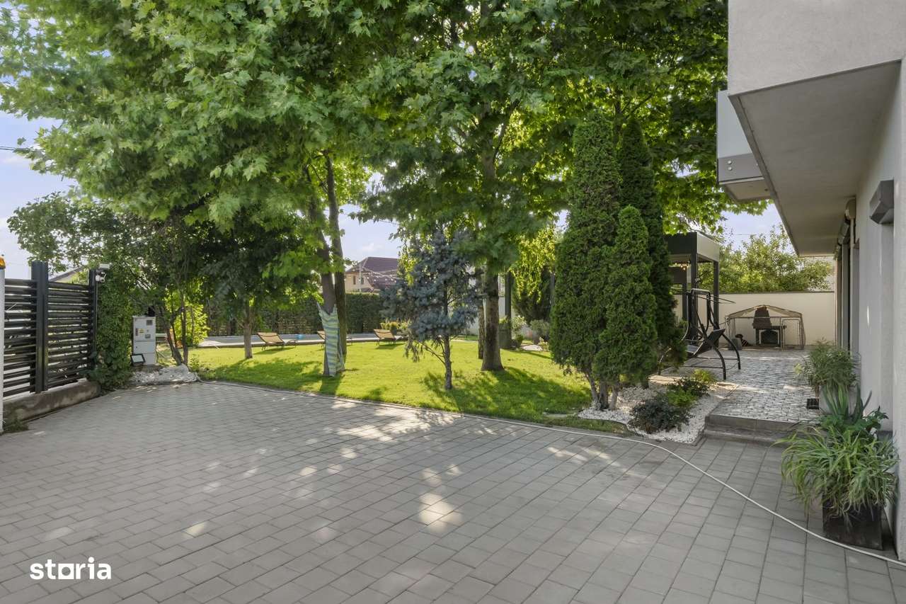 Vanzare vila individuala cu piscina, Berceni Macului-14