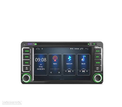 AUTO 2DIN RADIO GPS ANDROID 12 PARA TOYOTA CORROLLA YARIS VIOS RAV4 PARDO HILUX VERSO - 4