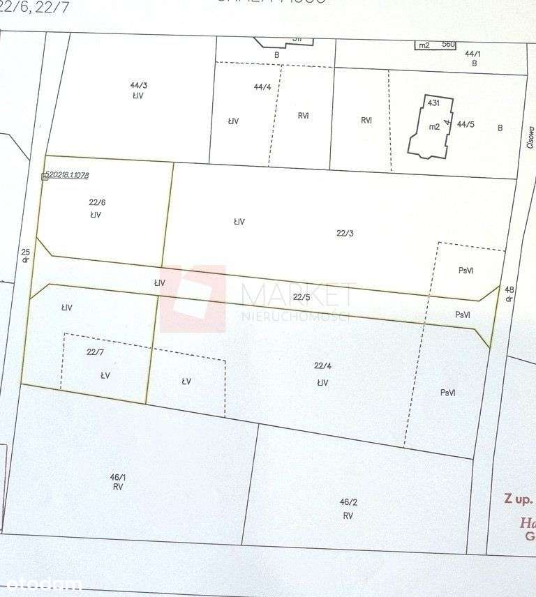Lubczyna - działka o pow. 1052 m2 - piękna-9