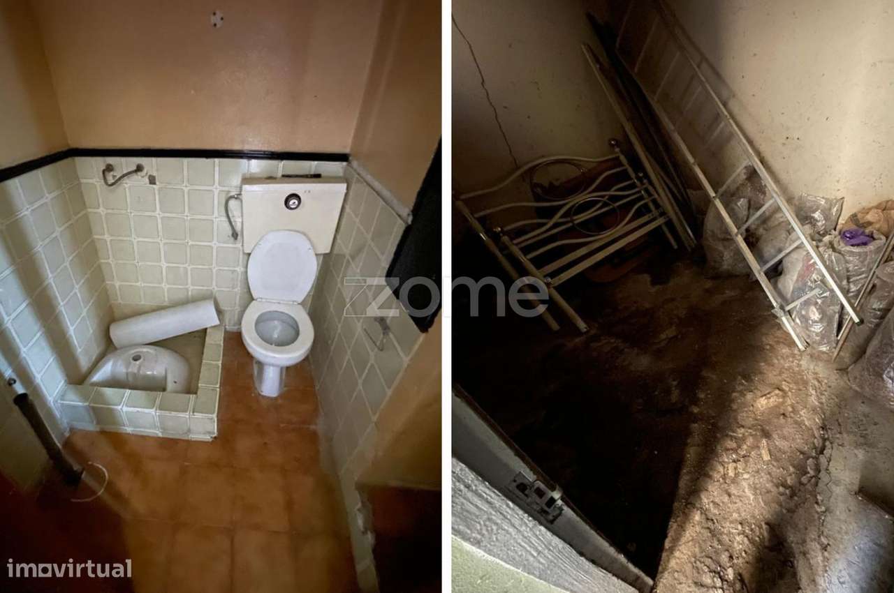 Moradia com duas habitações T1 para recuperar no Centro de Vilar Fl... - Grande imagem: 3/15