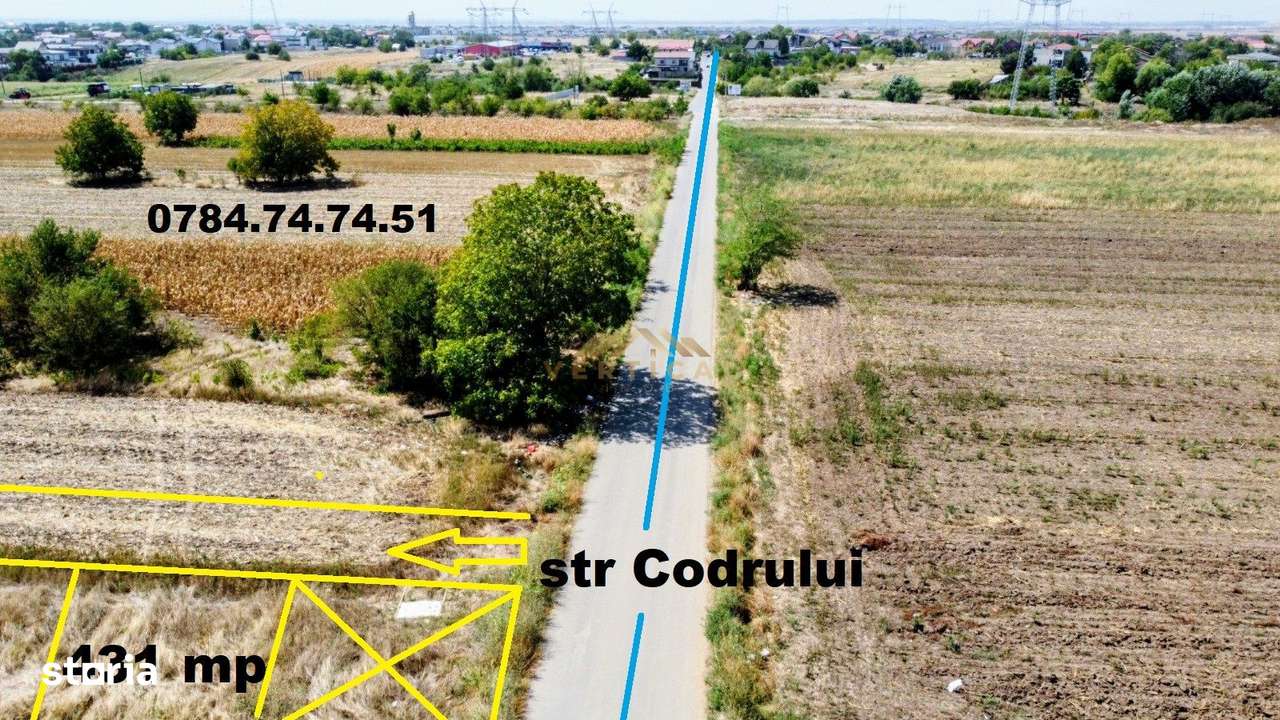 Teren in zona de intrare a comunei Berceni - Imagine principală: 1/4