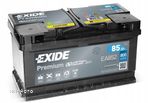Akumulator Exide Premium 85Ah 800A EA852 MOŻLIWY DOWÓZ MONTAŻ - 1