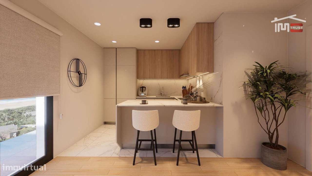 Apartamento T2 de Luxo com Suíte, Coz. Equipada e Garagem  Setúbal - Grande imagem: 2/23