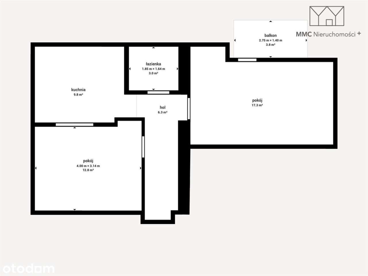 Katowice, Lisieckiego, 2 pok po remoncie, balkon-19