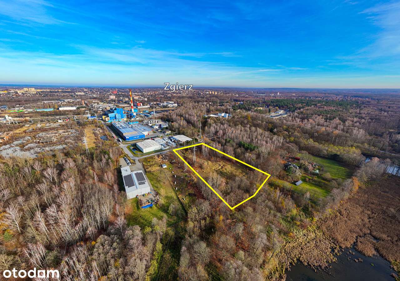 Duża działka inwestycyjna- 12 184 m2  Zgierz, Park Przemysłowy Boruta - Pełny obrazek: 4/9