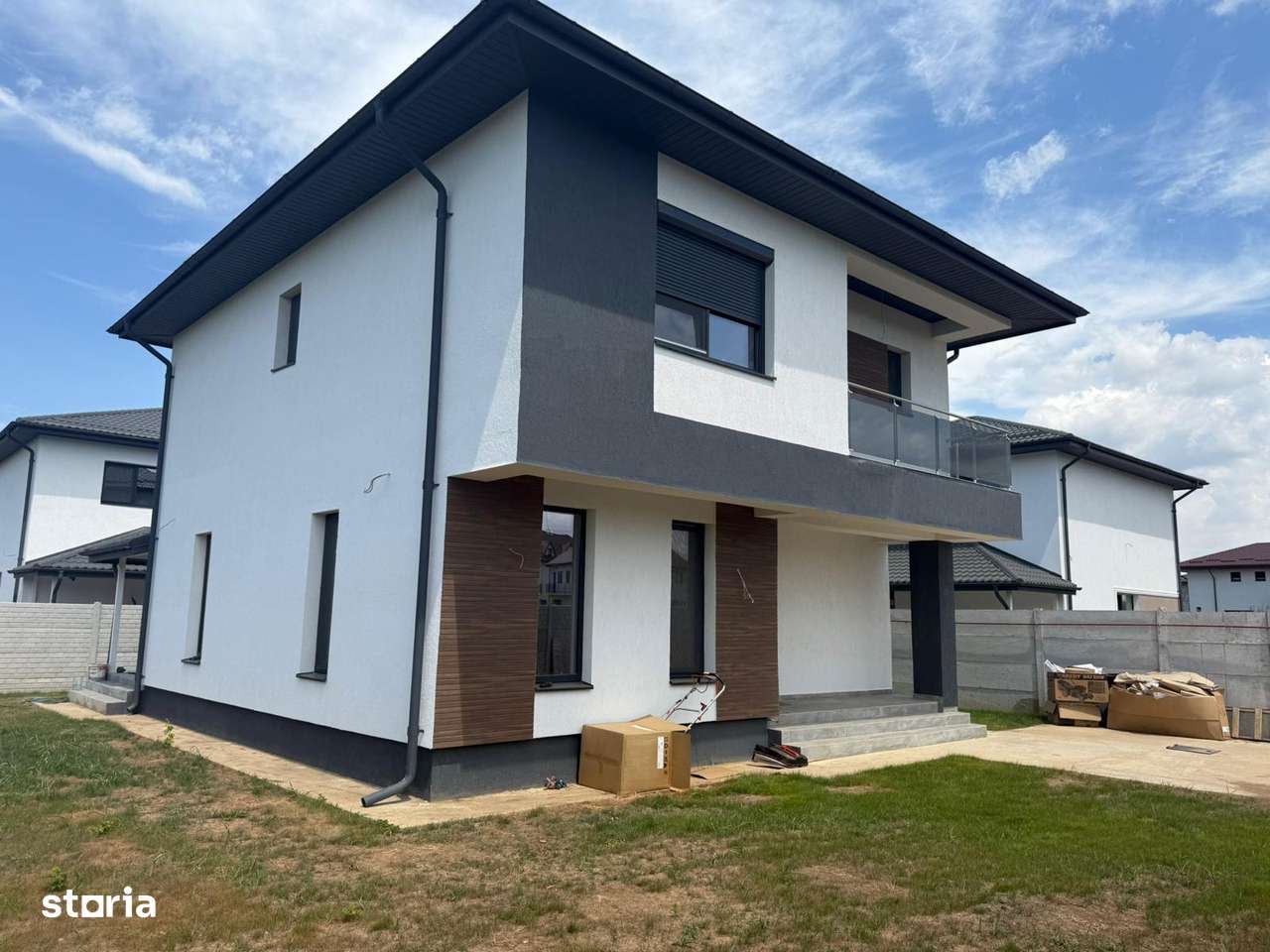 Casa individuala P+1E ~ 5 camere 3 bai + dressing ~ teren 407mp-1