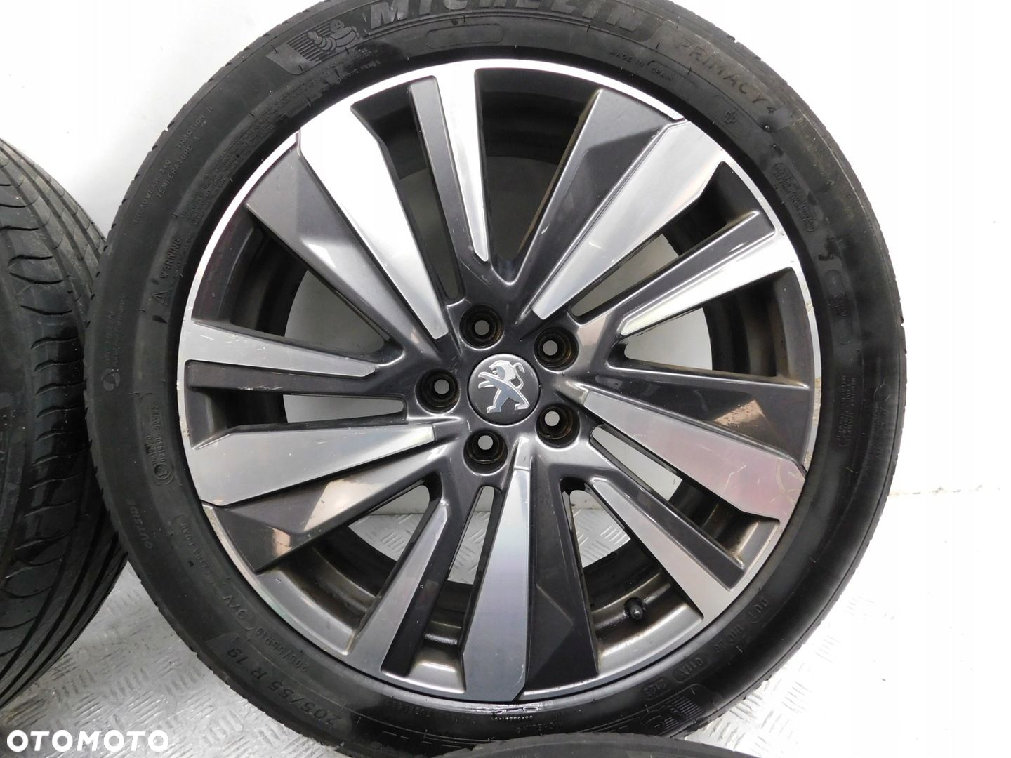 FELGI KOŁA OPONY 205/55 19R 7jX19 5x108 - PEUGEOT 3008 4008 5008 GT - 4