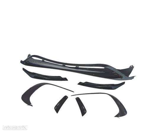 SPOILER LIP FRONTAL PARA MERCEDES CLASSE A W176 LOOK AMG A45 15-18 - 2
