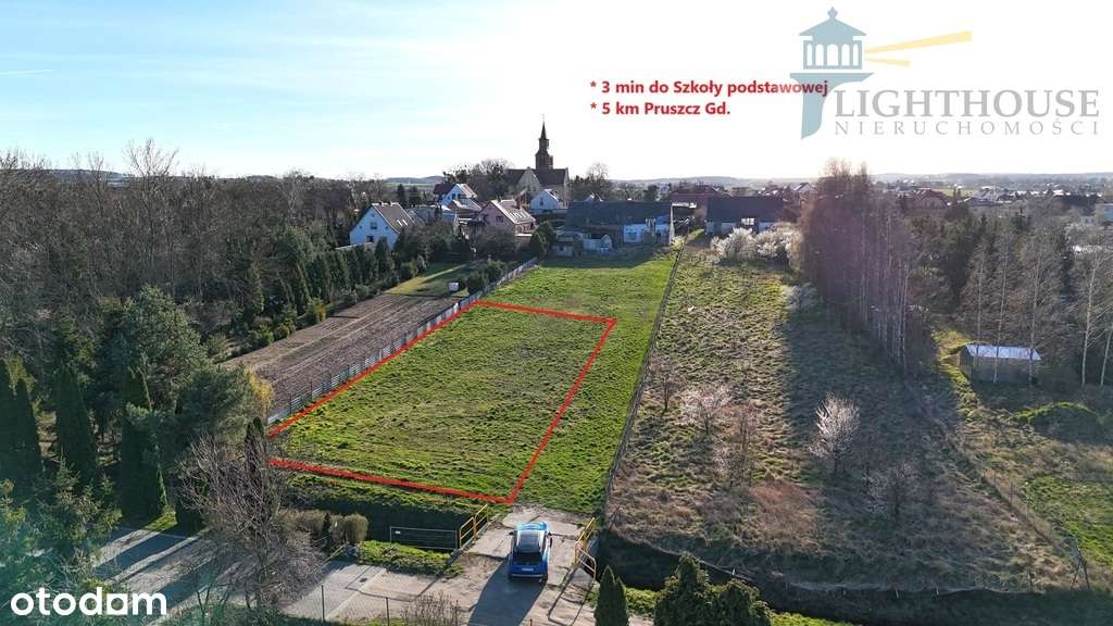 Działka Budowlana w Łęgowie 1143 mkw-3