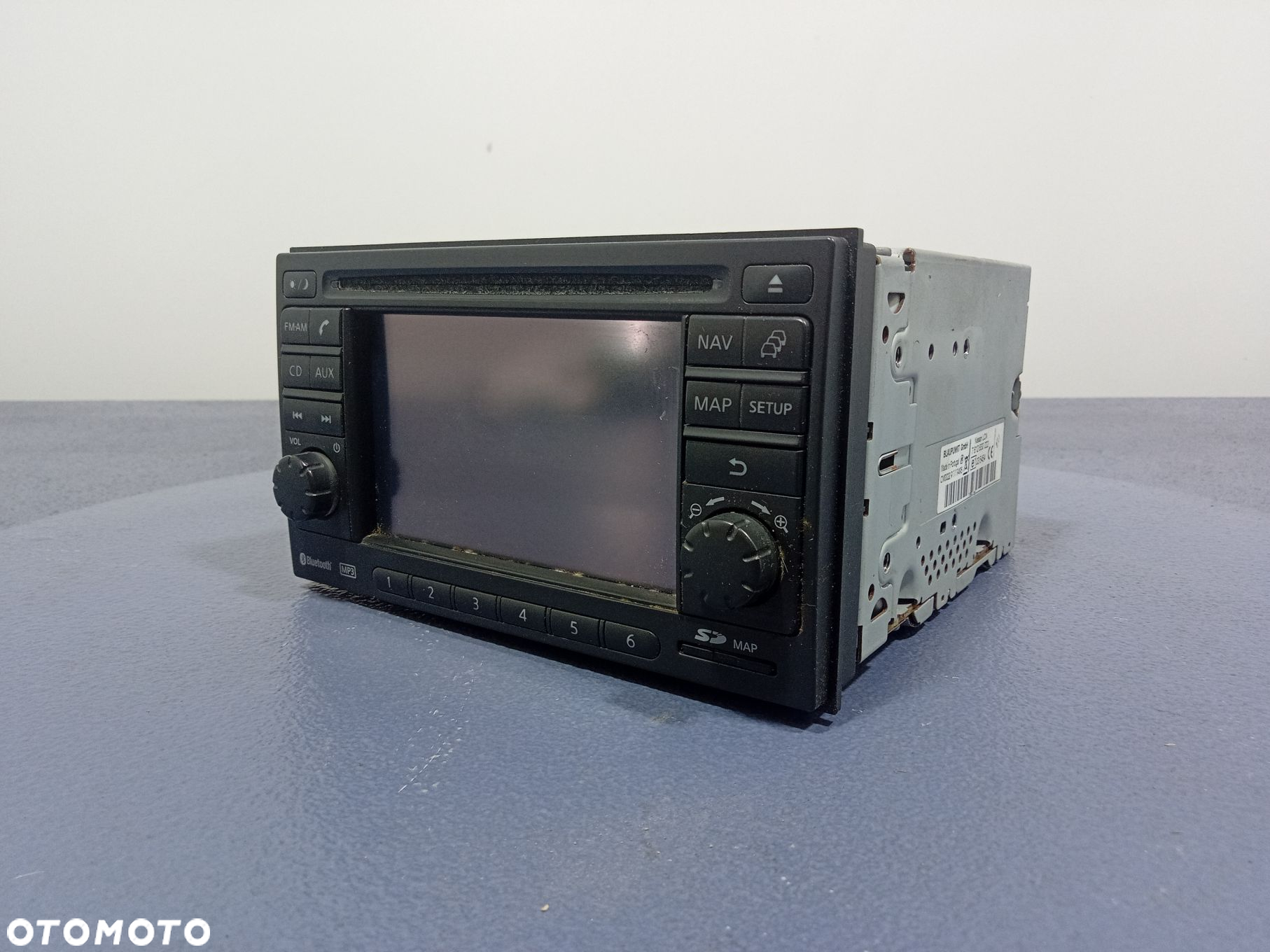 NISSAN QASHQAI I J10 RADIO NAWIGACJA CD MP3 25915BH10C - 2