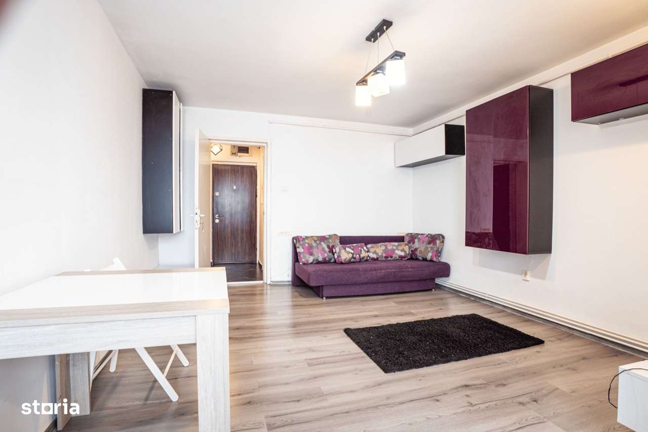 Garsonieră mobilată | Astra – Str. Înfrățirii nr. 23 | Etaj 9/9-3