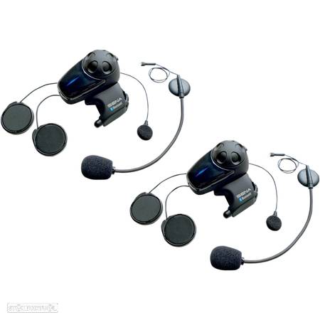 par intercomunicadores sena smh10d headset & intercom 900 metros - 1