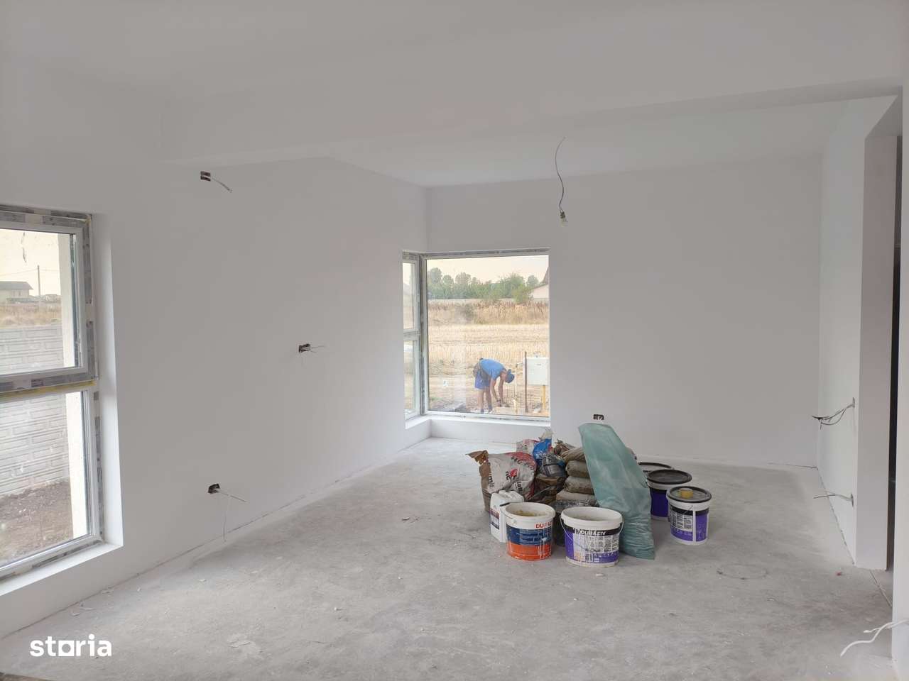 Casa noua 3 camere, 359 mp teren, la 300 m de DJ 401 - Vidra - Imagine principală: 4/9