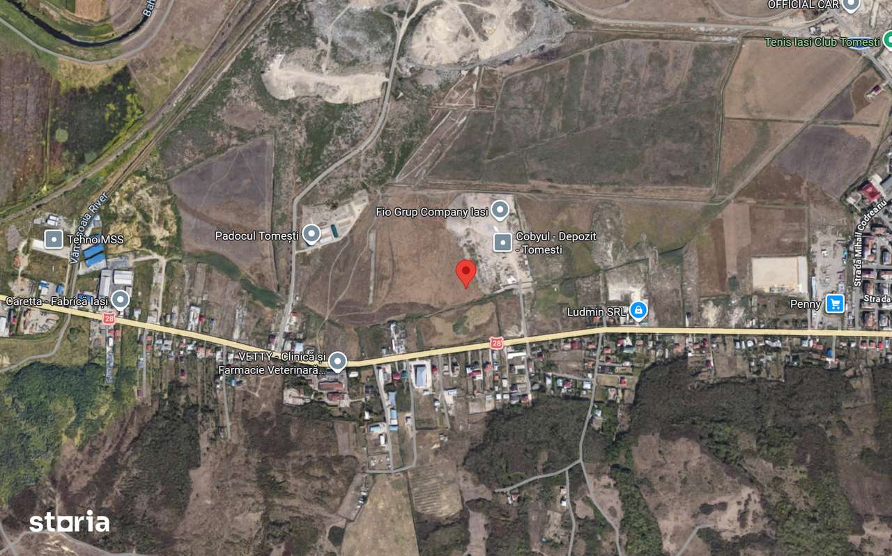 Teren intravilan industrial de vanzare – Tomesti - Comision 0%-0
