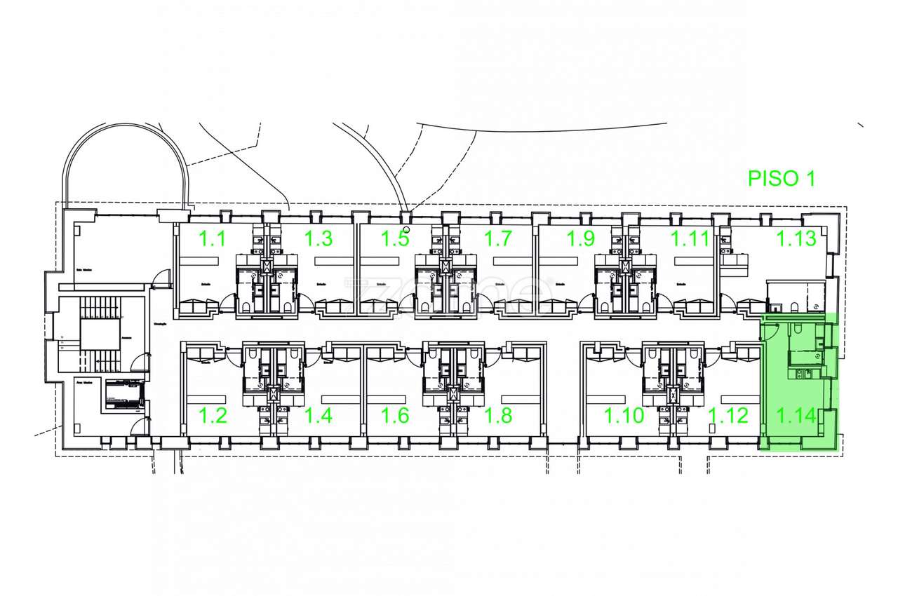 Apartamento T0 inserido num Empreendimento Habitacional na Covilhã ... - Grande imagem: 2/16