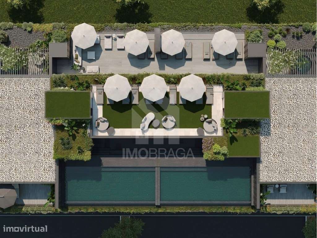 T1+1 NOVO COM TERRAÇO DE 43 M² | PISCINA | GARAGEM FECHADA | RAMALD...-19