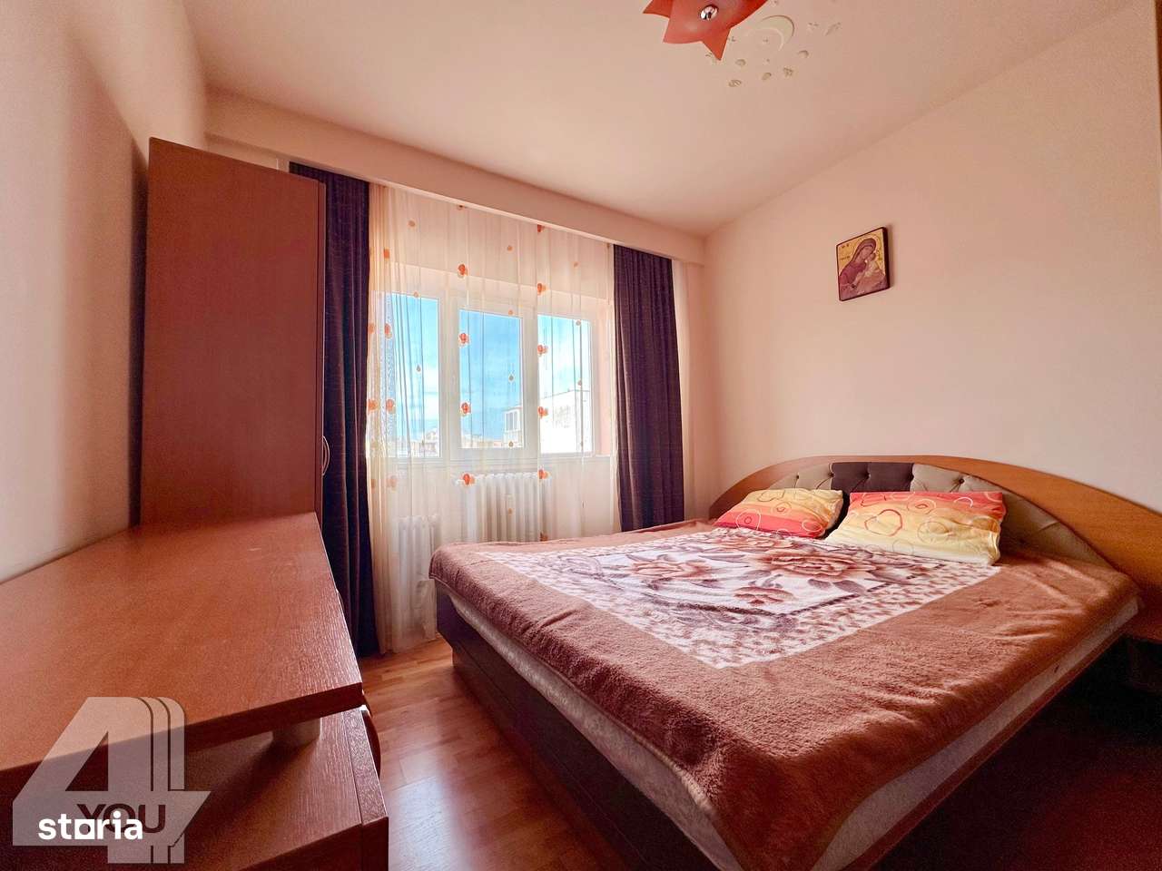 Apartament 2 camere Podgoria 60 mp et.2/4 mobilat si utilat - Imagine principală: 5/13