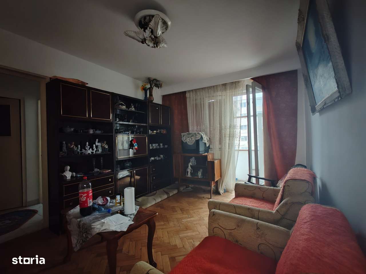 Apartament 2 camere Trivale, 45 mp, etajul 1/4, balcon - Imagine principală: 2/5