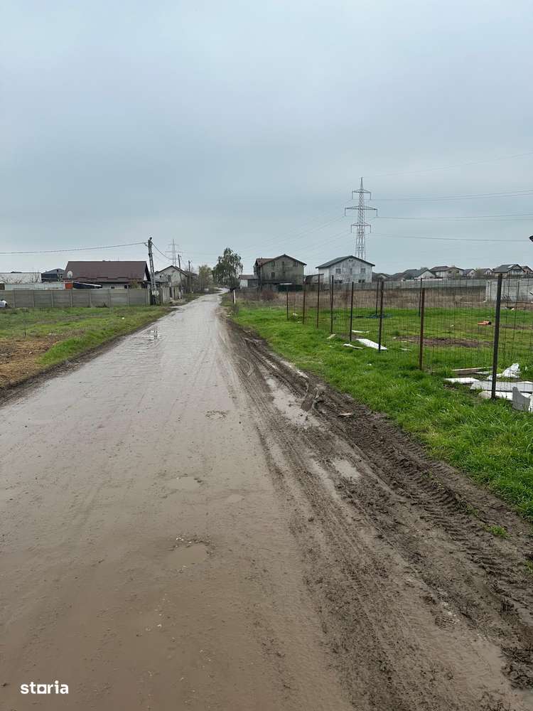 Teren de Vanzare, Comuna Berceni, Judetul Ilfov, Strada Intre Vii-1