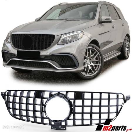 Grelha Look GTR Frontal Novo MERCEDES-BENZ GLE (W166) - 1