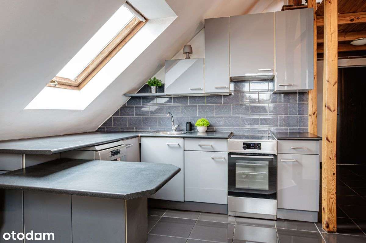 45m2 po podłodze, 32m2 użytkowej, Grunwald-2