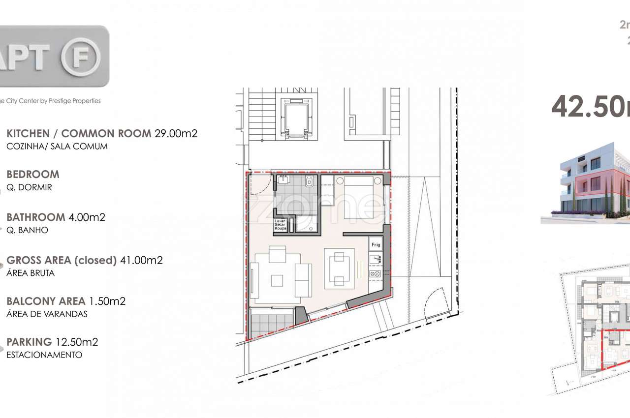 Apartamento T0 de Luxo — Centro de Machico | Ilha da Madeira - Grande imagem: 5/6